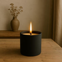 El Yapımı Kokulu Beton Mum – Lavanta, Vanilya, Çikolata Kokuları